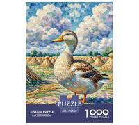 Duck Jigsaws Puzzles for Adults 1000 Piece with Letters on Back Educational Game Animal Challenging Game Creativity & Gift Giving 70x50cm/1000pcs