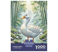 .Duck Jigsaws Puzzles for Adults 1000 Piece with Letters on Back Educational Games Animal Challenging Game Creativity & Gift Giving 70x50cm/1000pcs