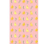 Duck Journal: Pretty Yellow Duck Notebook For Girls to Write In | Cute Blank Lined Pink Bird Journal for Girls to Use at School | Beautiful Notebook with Cool Sweet Duck Pattern