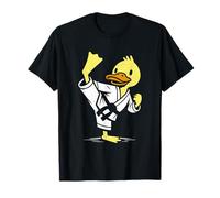 Duck Karate Funny Rubber Duck Lover Martial Arts T-Shirt