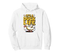 Duck Keeper Raising Ducks Lifestyle Backyard Flock Homestead Pullover Hoodie