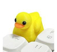 Duck Key Cap, Duck Key Cap, Replacement Key, Yellow Duck Key Cap, Small Resin Key Caps for Keyboard, Stylish Keyboard, Replacement for Keyboards, Decorative Animal Key Caps for D