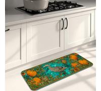Duck Kitchen Mats for Floor, Vintage Rustic Soft Mats, Cushioned Comfort Washable Non Slip Decor Rugs for Kitchen Sinks Laundryroom Bathroom 16x47 Inch