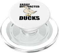 Duck Lover Humor Quack Attack Nature Walks Distraction Tee PopSockets PopGrip for MagSafe