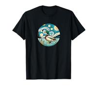 Duck Mallard hunter Hunting - Van Gogh Starry Night Style T-Shirt