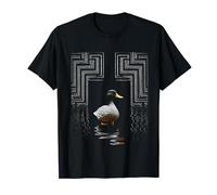 Duck Mandala Animal Zoo Art Duck T-Shirt
