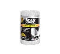 Duck Max Strength Bubble Cushioning Wrap for Moving & Shipping, 15 FT, Large Bubble Packing Wrap for Heavy Duty Protection Packaging Boxes, Clear Bubble Roll Moving Supplies, Perforated Every 12 in