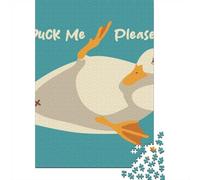 Duck Me Please 1000-Piece Jigsaw Puzzle for Adults, 70x50cm/1000pcs, Quiet Home Activity, Focused Puzzle Time And Year-Round Leisure