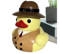 Duck Money Bank, Kids Coin Bank - Colorful Decorative Duck Sculpture - Resin Indoor Home Decorations, Funny Duck Statue for Living Room, Bedroom