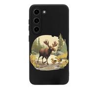 Duck Moose Phone Case Compatible with Samsung S23/Plus/Ultra Protective Case Mobile Phone Cover