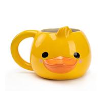 Duck Mug Duck Gifts for Women, 3D Cute Mug Cartoon Little Yellow Duc-k Cup Gift for Her, 16oz Funny Cartoon Animals Hand-painted Ceramic Milk Cup, Cute Birthday Gif-ts for Her Women Girls Friend Kids