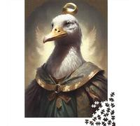 Duck Mystical Creatures 1000-Piece Jigsaw Puzzle for Adults, 38x26cm/1000pcs, Quiet Home Activity, Relaxing Indoor Time And Quiet Weekends