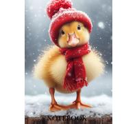 Duck Notebook: Duckling Wild Animal Lined for Writing Funny Cute Composition Planner Diary Notepad For Kids Girls Women Adults Secondary Hight Uni School