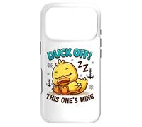 Duck Off This One is Mine Funny Rubber Duck Cruise Outfit Case for iPhone 17 Pro