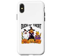 Duck or Treat Halloween Cruise Duck Quack Find Hide Fun Case for iPhone X/XS
