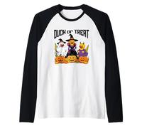 Duck or Treat Halloween Cruise Duck Quack Find Hide Fun Raglan Baseball Tee