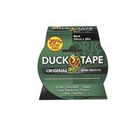 Duck Original Black Duck Tape, 50mm x 25m + 20% free. The orginal high strengh waterproof gaffer and duct adhesive cloth repair tape