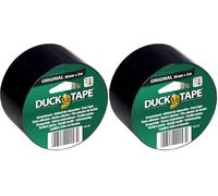 Duck Original Cloth Tape 50mm x 5m Black (Pack of 2)