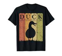 Duck Periodic Table Elements Duck Farmer Retro T-Shirt