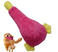Duck Plush Dog Toy, Duck Dog Chew Toy | Squeaky Super Soft Plush Toy for Pets Duck Shape - Soft Puppy Toy, Teething Chew Toy for Pets, Mouth Care