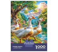 Duck Puzzle 1000 Pcs Impossible Jigsaw Puzzle, Challenge Puzzle for Adults & for Age 14 And Up 70x50cm/1000pcs