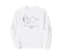 Duck Rabbit Illusion Optical Funny Psychology Visual Trick Sweatshirt