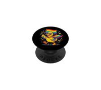 Duck rainbow LGBTQ+ pride gay pride parade cute PopSockets Adhesive PopGrip