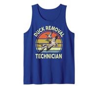 Duck Removal Technician Hunting-Shirt Hunter Dad Gift Men Tank Top