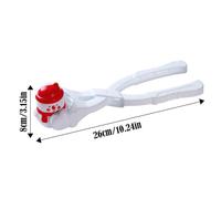 Duck Rice Mold, Butter,Snowball Maker Toys,Snowball Maker Tool With Handle,Cartoon Duck Maker Clip Snow Ball Kitchen Utensils and Gadgets