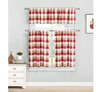 Duck River Textile Machine Washable in Cold Water, use only Non-Chlorine Bleach, Tumble Dry Low and Warm Iron as Needed, Multi, 58x15 (1 Piece) 29x36 (2 Pieces)