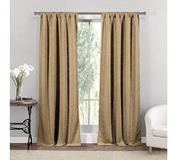 Duck River Textile Rebecca Solid Window Curtain Set