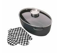 Duck Roasting Pot Pan Leipzig Roaster Stewing Made of Cast Aluminum Non-Stick