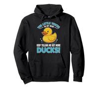 Duck Rubber Loves Get More Ducks Funny Bath Toys Pullover Hoodie