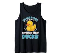 Duck Rubber Loves Get More Ducks Funny Bath Toys Tank Top