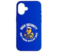 Duck Security Don’t Mess With My Duck Halloween Fun Case for iPhone 16