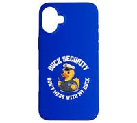 Duck Security Don’t Mess With My Duck Halloween Fun Case for iPhone 16 Plus