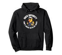 Duck Security Don’t Mess With My Duck Halloween Fun Pullover Hoodie