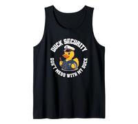 Duck Security Don’t Mess with My Duck Halloween Fun Tank Top