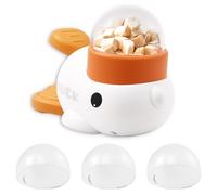 Duck Shape Dog Slow Feeder, Duck Shape Interactive Feeder, Intelligence Toy, Slow Feeder, Treats Pet Feeder for Pet Treats Feeder (White)