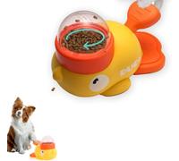 Duck Shape Dog Slow Feeder Toy For Pet Food Dispenser Cats Dog Interaction Treats Feeder For Enrichment And Entertainment
