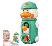 Duck Shape Water Bath Toy for Little : Interactive Bath Activity Game with Rotating Hydraulic Wheel for Ages 2-4 to Play in the , Development Sensor