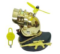 Duck-shaped car ornament, car accessories in the shape of a