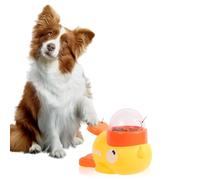 Duck-Shaped Interactive Dog Puzzle Toy - Slow Feeder Treat Dispenser for Small & Medium Pet Cats Dogs, Reduces Bloating Anti Gulping Fun Mealtime Feeding Solution
