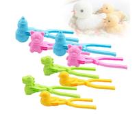 Duck Shaped Rice Mold,Whipped Cream Duck Shape Sushi Rice Tongs for Adults,Rice D uck DIY Sushi Molds Animal Rice Tool Snowball Maker Clip (#01)