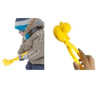 Duck Snowball Clip Maker-For children's snow games and beach shaping-A convenient tool for sandboarding and skiing (1pc)