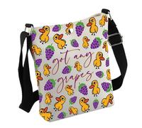 Duck Song Gift Got Any Grapes Crossbody Bag Duck Lover Gift Duck Song Merchandise