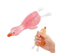 Duck Squeeze Fidgets Toy, Stress Sensory Relief Toy, Easter basket Stuffing Party Gift (Pink, Duck)