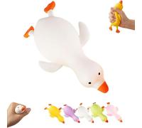 Duck Squishy, Squishy Duck Toy, Ducks Squeeze Toys, Cute Soft Ducks Stress Relief Sugar Ball Squishys, Anxiety Relief Fidget Toys for Kids & Adults Home Office Classroom Travel
