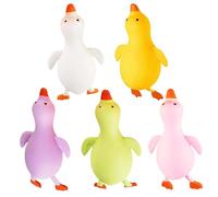Duck Squishy, Squishy Duck Toy, Ducks Squeeze Toys, Cute Soft Ducks Stress Relief Sugar Ball Squishys, Anxiety Relief Fidget Toys for Kids & Adults Home Office Classroom Travel
