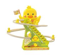 Duck Stair Climbing Track - Duck Climbing Stair Tracks | Interactive and educational animal cartoon race, fun activities for hens birthday party